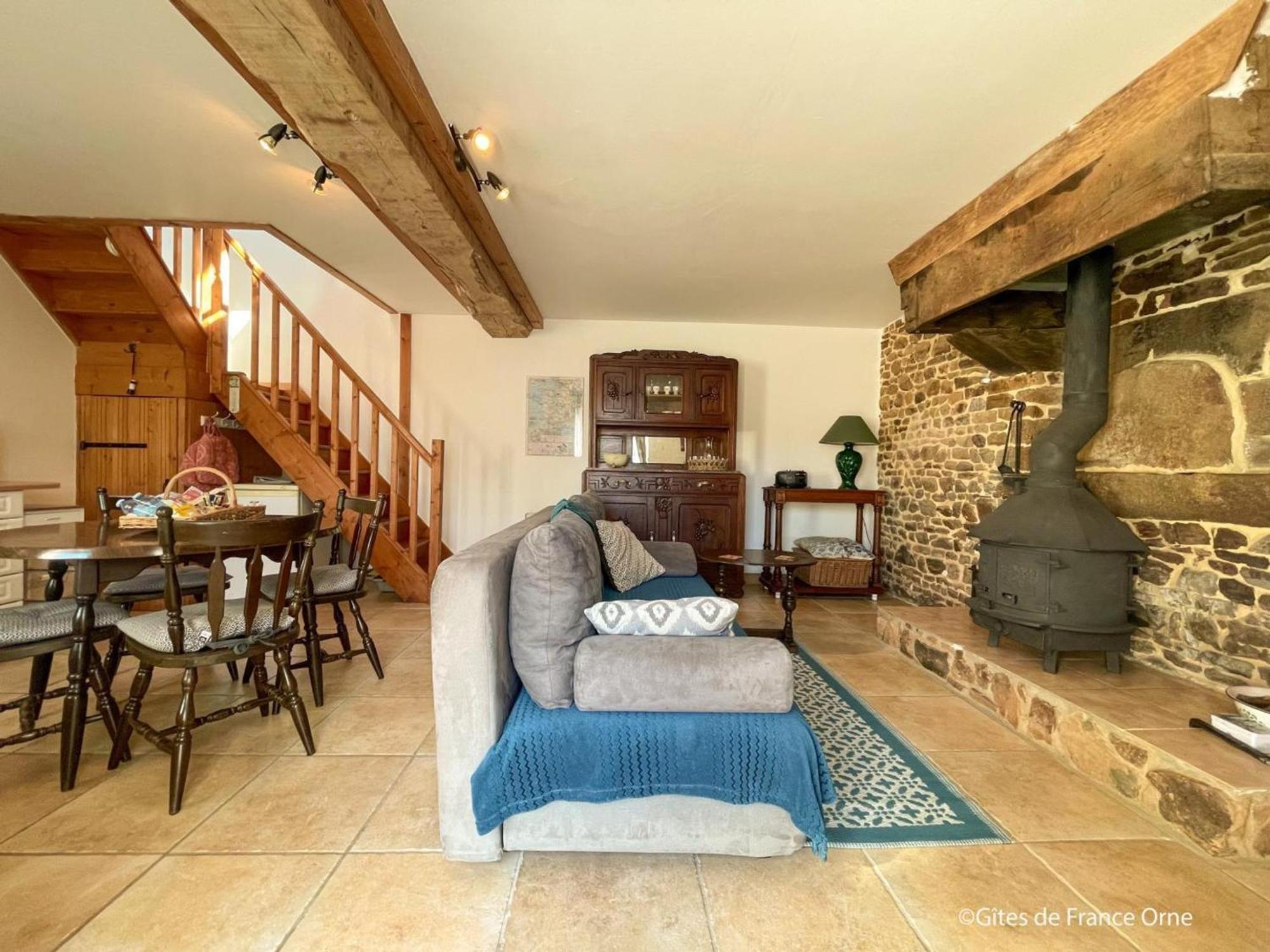 Maison De Campagne Avec Spa, Proche De Vergers Et Cite Medievale, Animaux Acceptes, Recharge Electrique - Fr-1-497-101 L'Epinay-le-Comte Ngoại thất bức ảnh